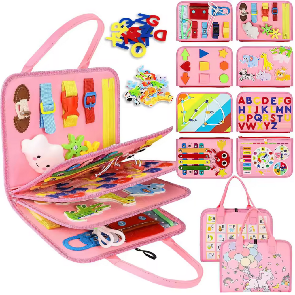 Figluska Magicznych Rączek - Książeczka sensoryczna dla dzieci